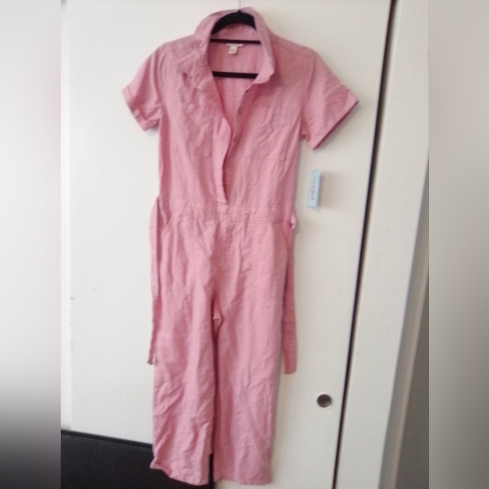 Chic Pink Women's Jumpsuit